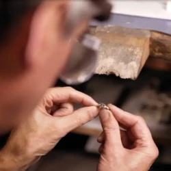 Ari Joy engagement ring craftsmanship detail work in Engagement Rings in Ermington
