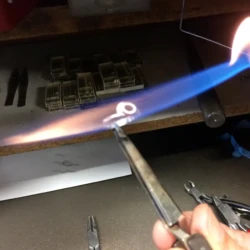 Ari Joy engagement ring soldering setting component in Engagement Rings in Ermington