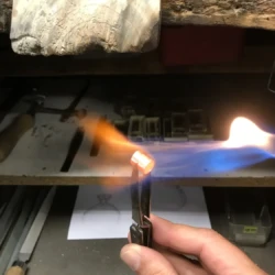 Ben Lee engagement ring metal heating process in Engagement Rings in Ermington