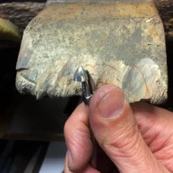 Daniel Jakstas engagement ring metal shaping in Engagement Rings in Ermington